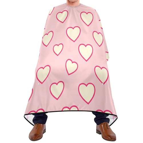 Capa impermeable profesional para cortar cabello con cierre ajustable miniatura 1