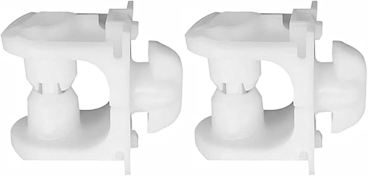 2PCS Washing Machine Shock Absorber Brackets, Sturdy Wear-Resistant Plastic Shock Rod Retaining Clips, Compatible with Panasonic Whirlpool Hisense Drum Washers