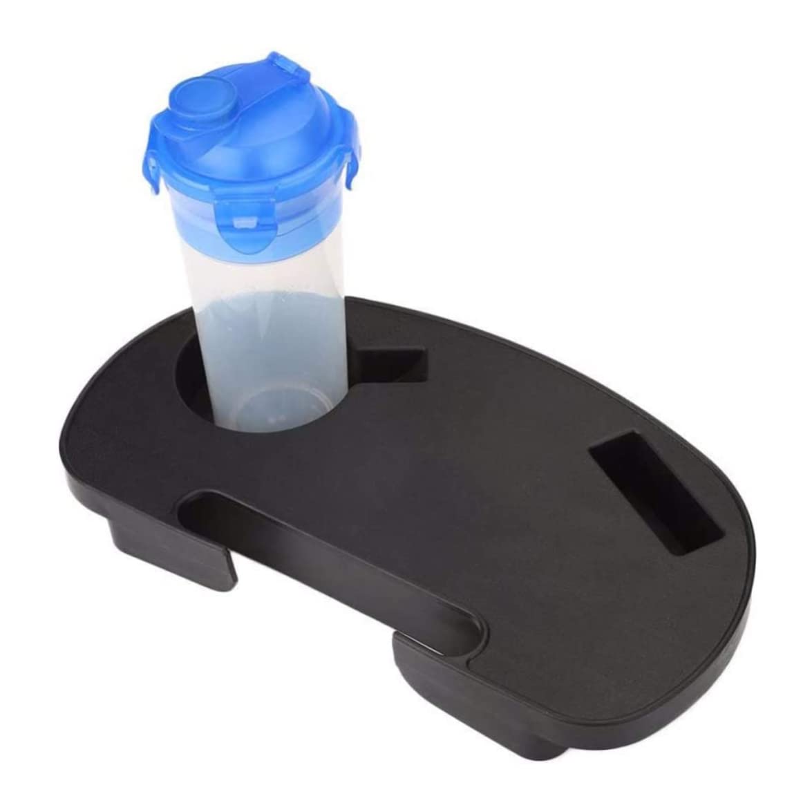 Portavasos para Silla de Playa y Escritorio con Bandeja y Soporte Móvil - 2 Piezas