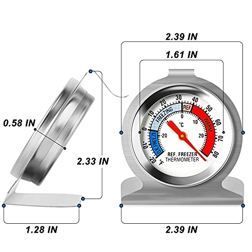 MEANLIN MEASURE 14Pcs Refrigerator Thermometer,2
