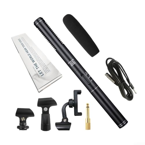 SPORTARC Microphone cardioïde directionnel avec haute sensibilité, idéal pour capturer un son clair dans des environnements bondés