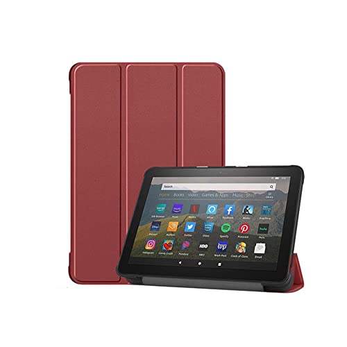 Fire HD 8 �P�[�X Amazon New Fire HD 8 (2020���f���K�p) / HD8 Plus 2020 �X�^���h�@�\�t�� Fire HD 8 New���f�� �J�o�[�@�O�܌^ ���^ �y�� �����h�~ �X�^���h�J�o�[ �����}�O�l�b�g�J��