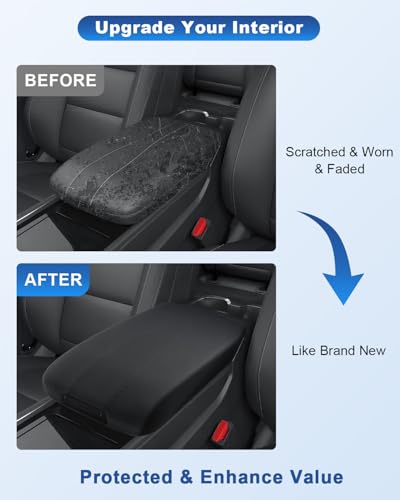 Image of CDEFG for 2026 Chevy Traverse Center Console Cover for 2025 2026 Chevy Traverse (LT /Z71 /RS /High Country) Accessories Armrest Cover Middle Console Protector with Hidden Storage Pocket