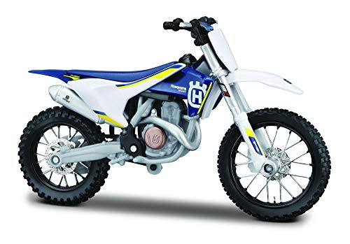 Maisto M34007-16909 1:18 Moto Husqvarna FC 450-18 Distributeur PC Couleurs Assorties