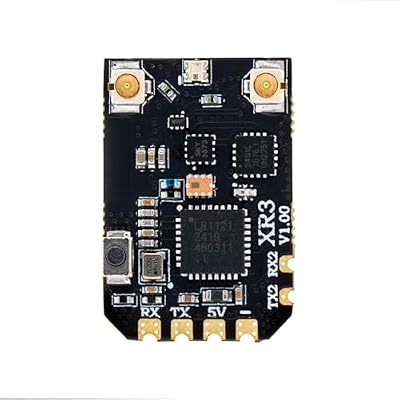 Radiomaster XR3 2.4GHz 900Mhz Dual-Band Nano Multi-Frequency ExpressLRS Receiver (2 x Dual-Band Antenna)