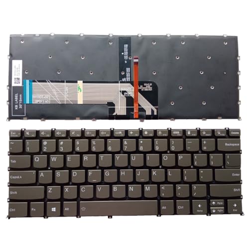 Clavier Lenovo IdeaPad 3-14 82H7 SN21B40961 avec rétroéclairage layout américain