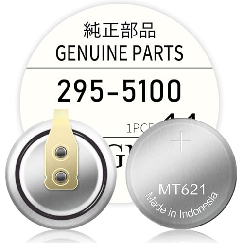 Fwioaor 295-5100 Rechargeable Battery Capacitor for Citizen Eco-Drive 295-5, MT621,Compatible with Citizen Eco-Drive 295-51,295-5100 and MT621 Models