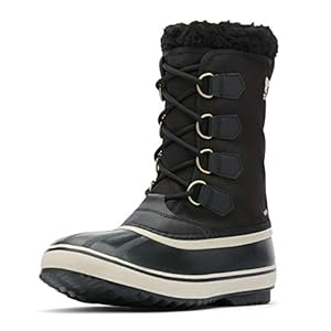 Sorel Men’s Winter Boots, Black Black Ancient Fossil, 9