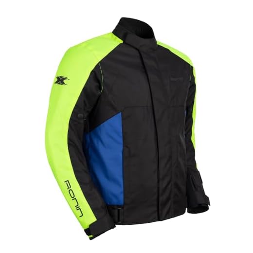 Jaqueta Texx Ronin V2 Masc Pret Verd Azu Xxl 2Xl