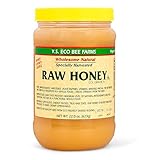 Y.S. Bee Farms Organic Honey Raw Unfiltered - 22 oz - U.S. Grade A Raw Honey, Packed by ILIOS