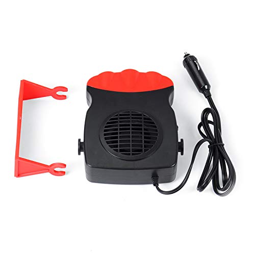 WonVon 12V 150W Car Heater, Vehicle Heater Fast Heating Cooling Fan Hot Warm Heater Windscreen Demister Defroster 2 in 1 Portable Auto Car Van Heater