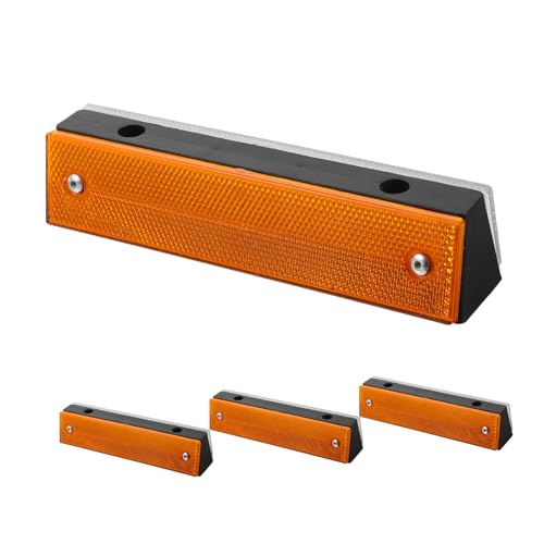 Marcadores reflectantes rectangulares para seguridad vial miniatura 1
