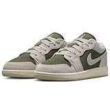 [ナイキ] エア ジョーダン 1 ロー SE GS J AIR JORDAN 1 LOW SE GS グリーン/グレー/ライトオーレウッドブラウン HV4396-201 25.0cm