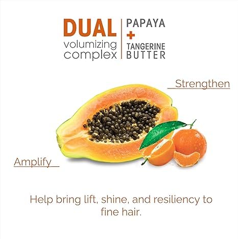 Miniatura 2 de GIOVANNI 2chic Champú ultra volumen, fórmula voluminizadora diaria con papaya y mantequilla de mandarina, promueve el control sin peso para cabello