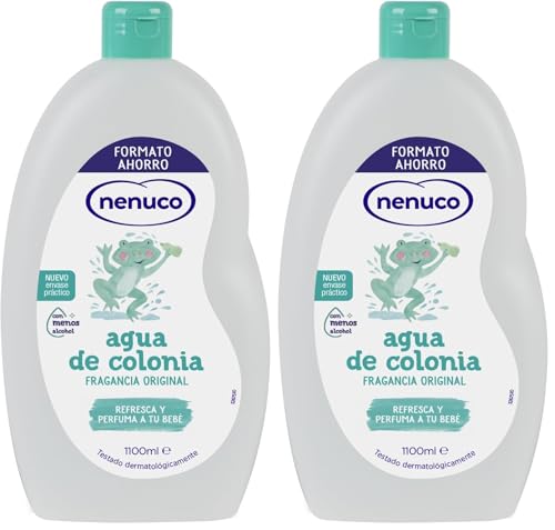 Miniatura 7 de Nenuco Agua de Colonia, Fragancia Original, con Menos Alcohol, Formato Ahorro 1100 ml (Paquete de 2)