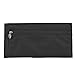 Big Skinny Women's Slimvelope Tri-Fold Checkbook, Holds Up to 40 Cards, Black
