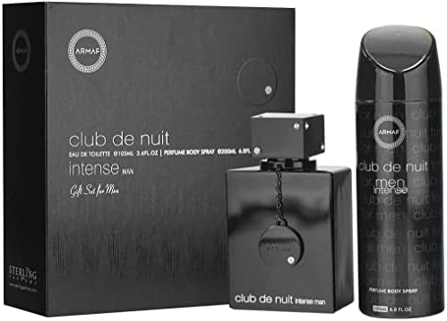ARMAF Club De Nuit Intense Man Two Piece Giftset, black