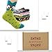 Bienvenu Women's Lady's Cute Owl Design Socks, 5 Pairs, Assorted, One Size