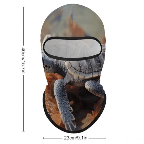 Balaclava para hombre y mujer, máscara facial protectora contra el sol y el viento, cubre toda la cabeza, transpirable, ideal para senderismo, ciclismo y correr miniatura 2