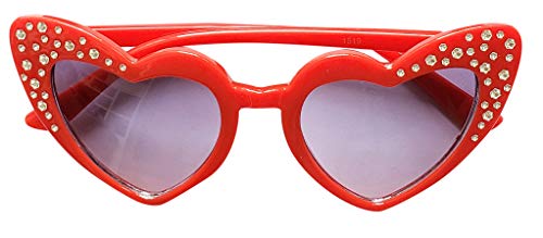 3 PAIRS Kids Children Trendy Pineapple Cat Heart Shaped Glasses Sunglasses for Toddler Girls4