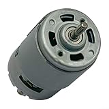 Lithium-Akku-Motor für Winkelschleifer, Schleifmaschine und Haartrockner, 21 V 775, 5 mm Schaft, Metallkern, Elektrowerkzeugteil, Silber, 94 x 44 mm