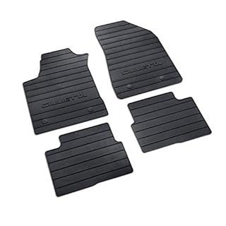 set Tappetini Alfa Romeo Giulietta Originali 4 Pz In Gomma con logo Stemma