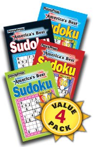 America's Best Sudoku-4 Pack