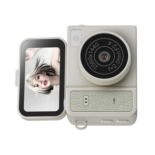 Appareil photo numérique portable CCD avec écran rotatif pour vlog quotidien