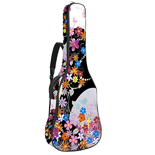 Housse de protection rembourrée pour guitare classique acoustique Motif rose rouge, Multicolore 09, 42.9×16.9×4.7 in… - Les Beatles, Paul McCartney, John Lennon, RIngo Starr, George Harrison Housse de protection rembourrée pour guitare classique acoustique Motif rose rouge, Multicolore 09, 42.9x16.9x4.7 in…