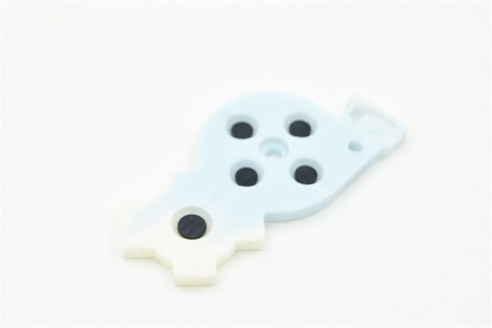 5 X Right Side Controller Silicone Conductive Rubber Button Pads for WII Replacement Parts : Video Games