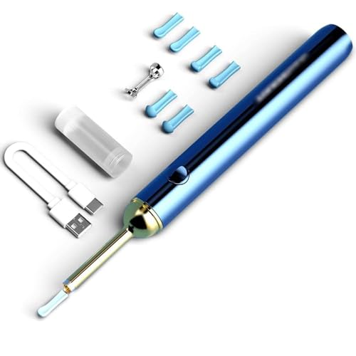 耳かきカメラ1080P 3.5mm極細レンズ 500万画素 6つLEDライト付き Type-c充電式耳垢クリーニング お年寄り 耳掻き子供 セット無線WIFI接続 IOS Android対応