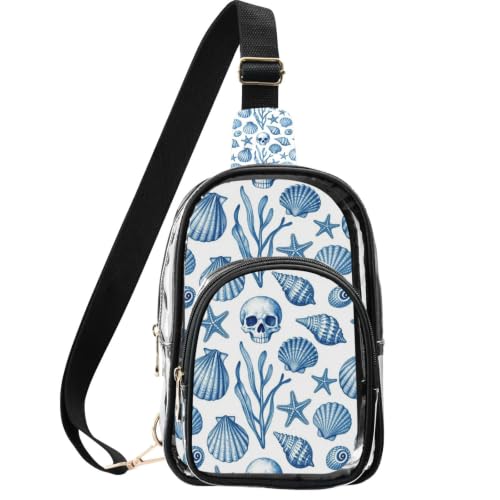 Bolsa transparente para hombre ideal para entrar a estadios y conciertos con estilo