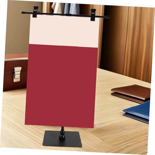 Porte-bannière de table PLAFOPE pour petits espaces et comptoirs encombrés - 4
