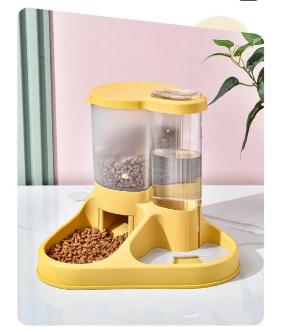 Ketumal 2 in 1 Pets Food Bowl and Automatic Water Dispenser Feeder, Integrated Gravity Dog Feeding Drinking Station for Indoor Dog Pets Puppy Kittens (B0D54C2P23) Amazon Price History, Amazon Price Tracker