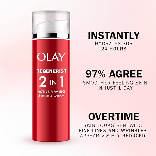 Olay Regenerist Firming Serum, Unique Formula With Vitamin B3 & Niacinamide, Instantly Hydrates For 24H, Ultra Firming 50ml - Image 3