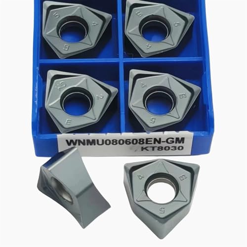 10 piezas Cortador de Carburo para CNC WNMU080608EN