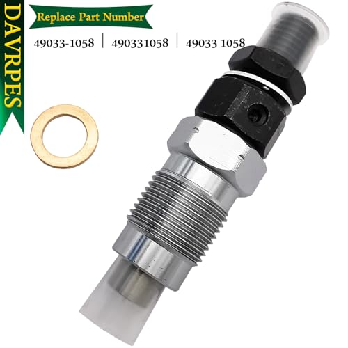 DAVRPES 3 peças 49033-1058 injetores de combustível para Kawasaki DM950 DM850, 2000-2002 MULE 2510,