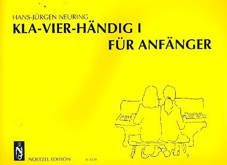 Heinrichshofen Verlag Neuring-Kla-Vier-Handig 1 Anfanger-Piano, 4 Hands