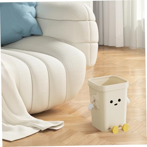 Bote de basura rectangular de plástico PP 7 litros miniatura 7