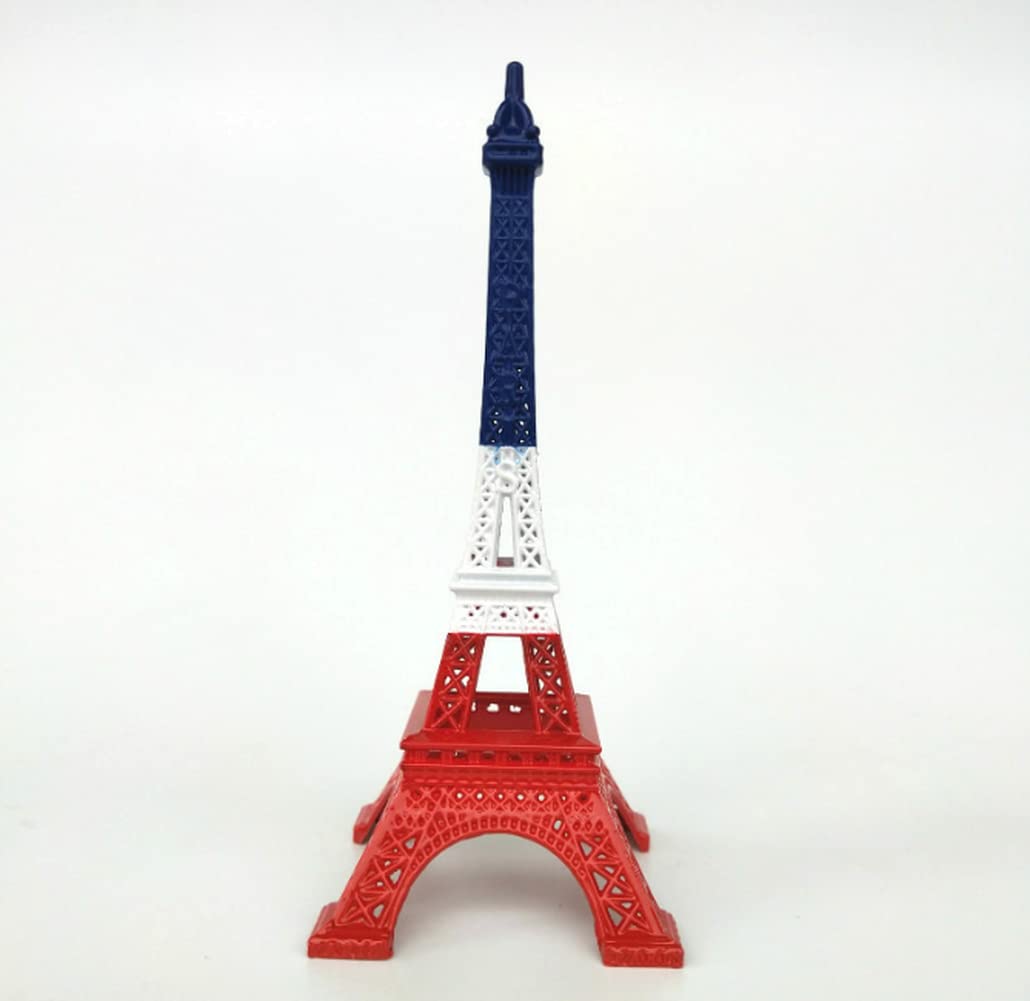 AOLI Paris Eiffel Tower France Style Figurines Statue Landscrape Model Photo Props Sculpture (3 Colors,38cm)