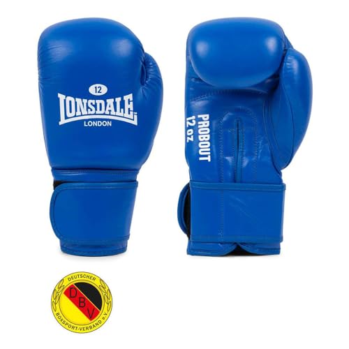 Gants de boxe en cuir Lonsdale PROBOUT DBV pour éviter les blessures au poignet