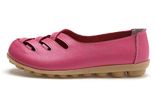 Image of VenusCelia Women's Braided-Nests Walking Flat Loafer