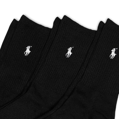 Polo Women’s Super Soft Crew Socks - 3 Pair Pack - Reinforced Heel & Toe2