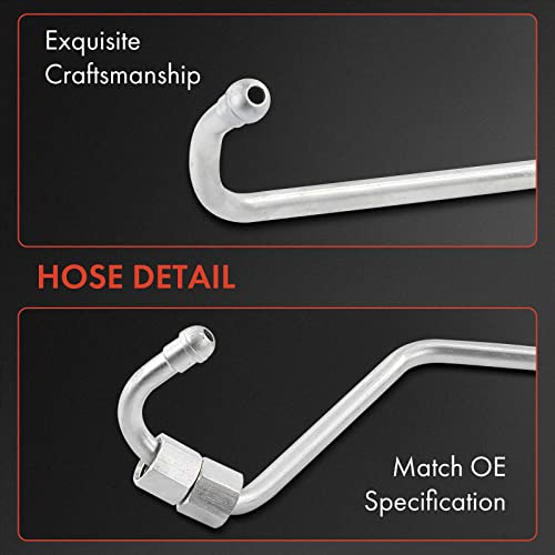 A-Premium Turbocharger Oil Inlet Line Compatible with Volkswagen Jetta 2009-2014 Golf 2010-2014 Beetle 2013-2014 A3 2010-2013 2.0L Turbocharged by A-premium - Image 4
