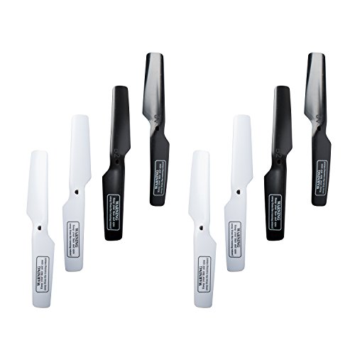 UDI U818A Drone Propeller Set - Genuine Force1 Quadcopter Props for Force1 UDI U818A Series Drone Quadcopters (Set of 8)