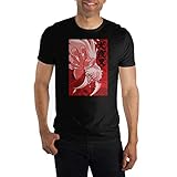 Inuyasha Anime Cartoon Mens Graphic Tee-X-Large
