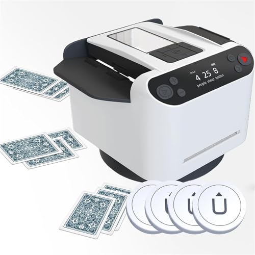 Machine rechargeable pour blackjack qui évite les erreurs de donne et les tricheries