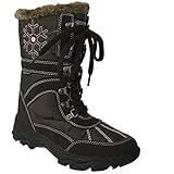  Indigo kuschelige Stiefel mit Slam-Tex Reissverschluß in 3 Farben Gr.24-42 brauntöne EUR 30