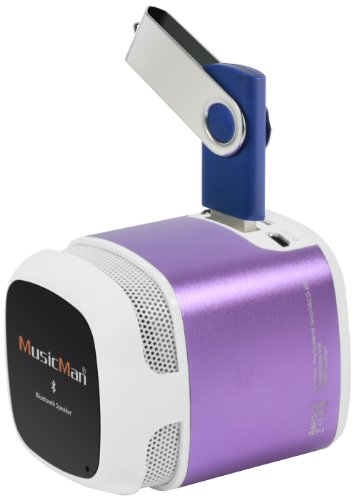 Preisvergleich Produktbild Technaxx Musicman Makro Bluetooth Soundstation NFC-X6, violett