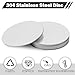 5Pcs 304 Stainless Steel Disc, 4